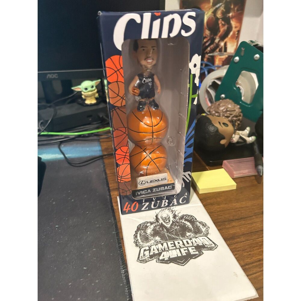 2023-24 LA Clippers Ivica Zubac City Edition Bobblehead